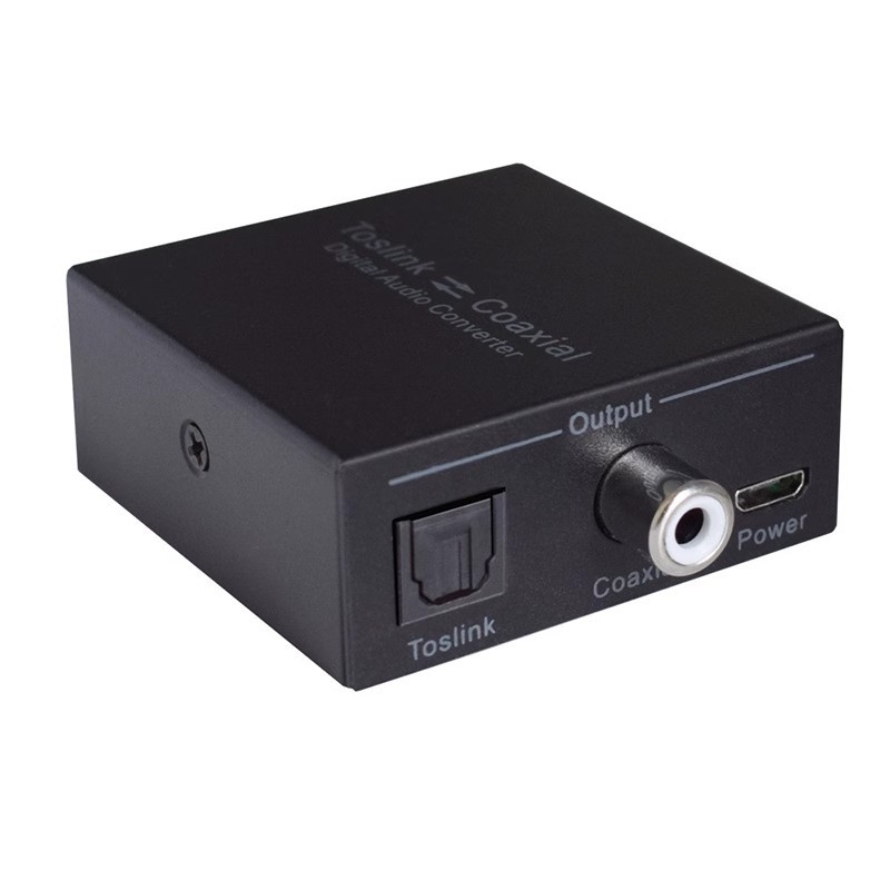 Oxygen GV-A001 koaksijalno–optički audio pretvarač — SPDIF digitalni AC3/Dolby/DTS podrška, kompatibilan sa svim sustavima, 1 godina jamstva