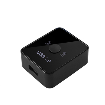 Kétirányú USB nyomtató kapcsoló, kézi üzemmód, USB megosztó, univerzális nyomtató-kompatibilitás, modell: Two-Way USB Switch