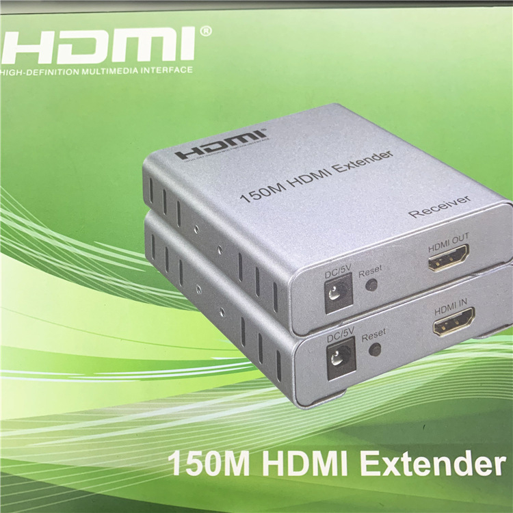 Δικτυακός επεκτατής 150 m με ενίσχυση σήματος HDTV, μετατροπέας RJ45 σε HDTV, OEM διαθέσιμο