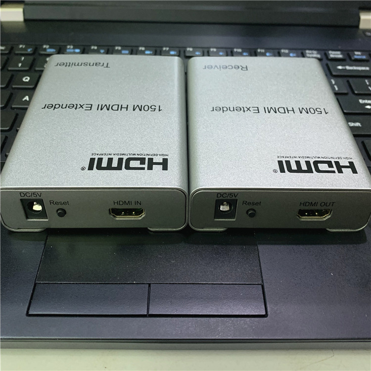 Δικτυακός επεκτατής 150 m με ενίσχυση σήματος HDTV, μετατροπέας RJ45 σε HDTV, OEM διαθέσιμο