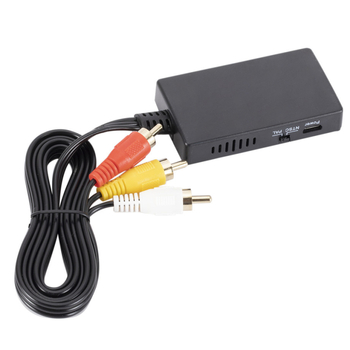 HDMI na AV adapter HA-002, 1080P, digitalno-analogne konverter, podržava upravljanje napajanjem