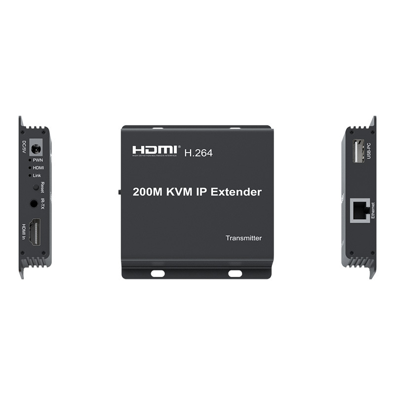 Επέκταση HDMI μέσω δικτύου, 200 m, με KVM/IP, σημείο προς σημείο, 1080P@60Hz