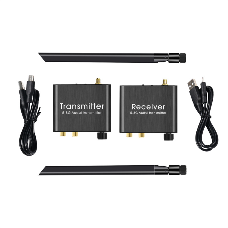 Bežični audio predajnik/prijemnik — 5.8G niska latencija, domet do 50 m, model AYW05