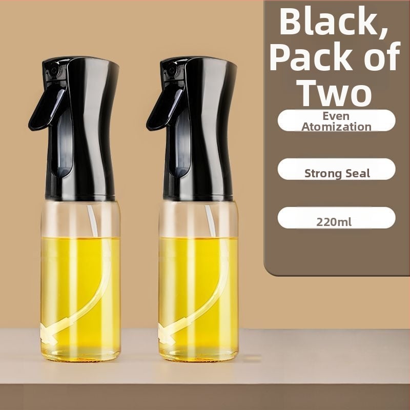 Staklena boca za prskanje ulja u kuhinji — automatsko otvaranje i zatvaranje, jednostavan i moderan dizajn, posuda za ulje, predstavljena 2025.