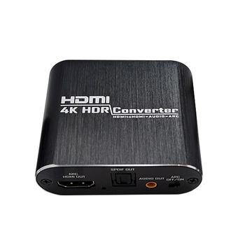 NK-330M HDMI audió osztó, 4K60Hz, ARC támogatás, optikai és AUX kimenetek