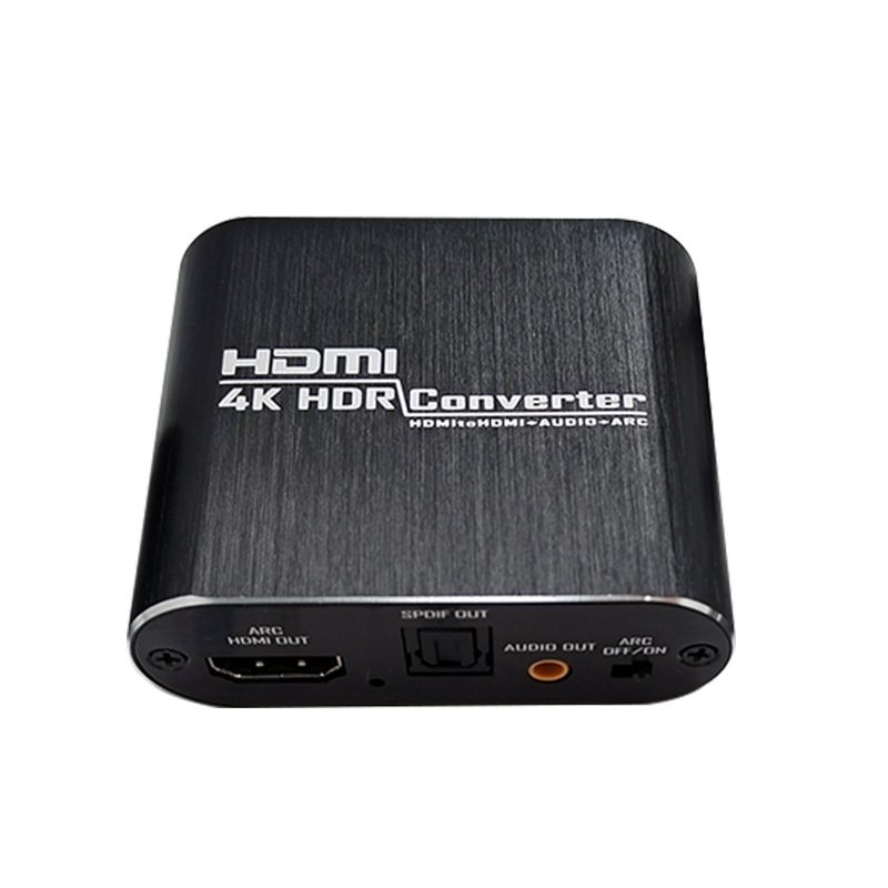 NK-330M HDMI audió osztó, 4K60Hz, ARC támogatás, optikai és AUX kimenetek
