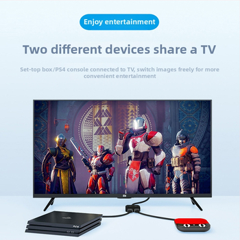 HDMI dvosmjerni prekidač, 2 ulaza 1 izlaz, 4K, prekidač/distributer