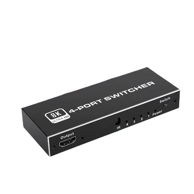 HDMI prekidač 4x1 s HDMI 2.1, rezolucija 8K, podržava 4K120Hz/2K144Hz i VRR