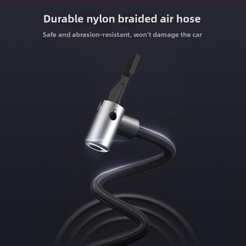 Електрически мобилен автомобилен компресор за гуми | безжична мини помпа, 12V, 120W, 35 л/мин, цифров дисплей