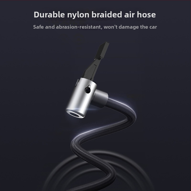 Електрически мобилен автомобилен компресор за гуми | безжична мини помпа, 12V, 120W, 35 л/мин, цифров дисплей