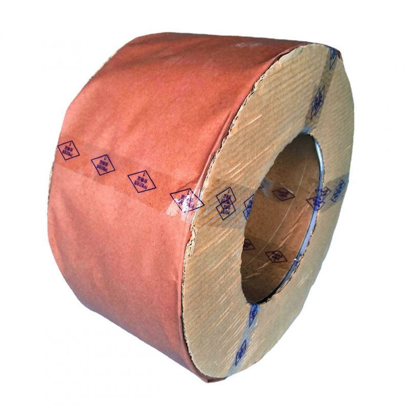 Traka za stezanje za poluautomatski stroj, materijal Q460, nosivost 50 kg, unutarnji promjer role 200 mm, težina 10 kg