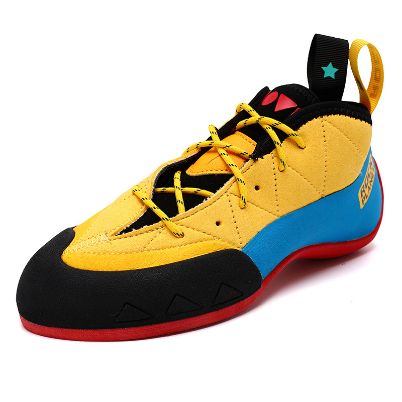 Παπούτσια αναρρίχησης με Velcro, διαπνοή, αντιολισθητική σόλα από καουτσούκ για αναρρίχηση σε βράχους