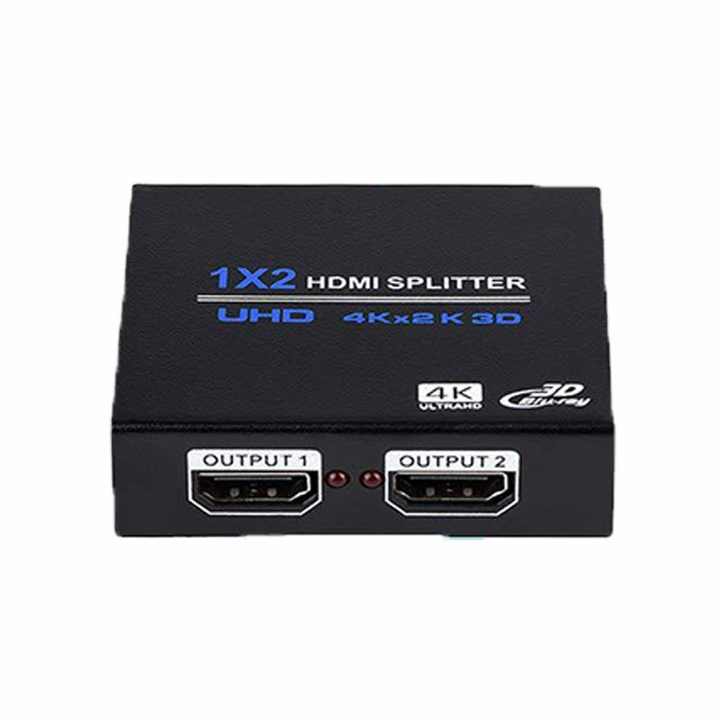 HDMI 1x2 videóosztó, 4K támogatás, HDMI bemenet/kimenet, Tápellátás 5V 1A (5W), Modell OZF4
