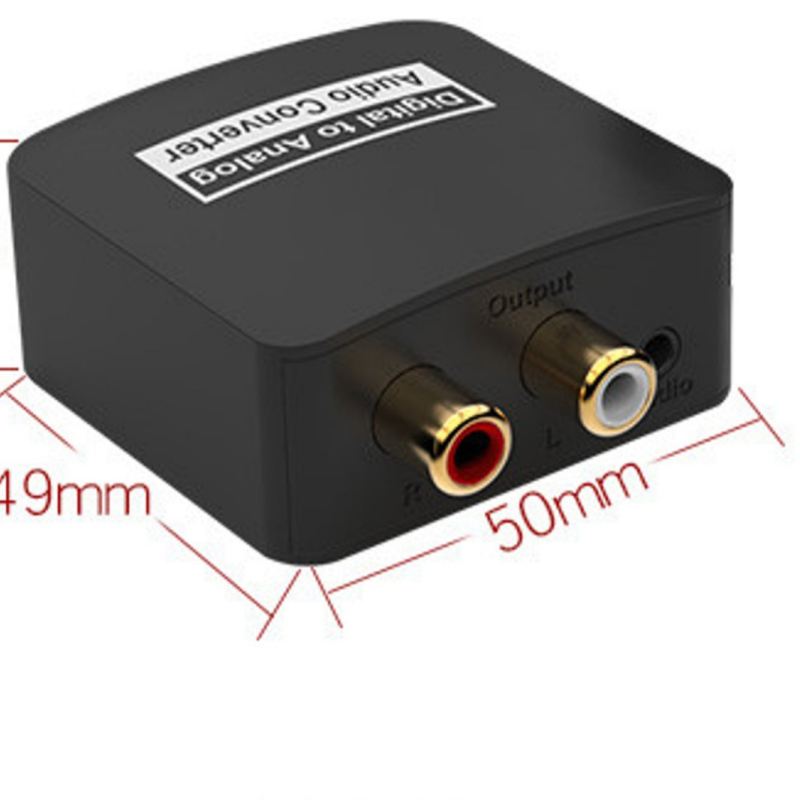 Analogno-digitalni audio pretvarač, ulaz 3.5 mm i 2RCA, izlaz optički/koaksijalni SPDIF, LPCM, model OZV1A-1, brend ORIGHT, OEM dostupan