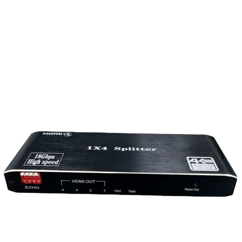 HDMI 2.0 osztó, 1×4, 4K@60Hz, Ozf3, sávszélesség 600MHz