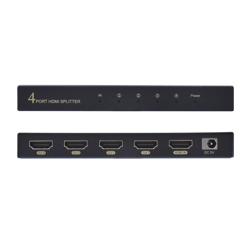 Διανομέας HDMI 2.0 4K60Hz 1x4 με ήχο και βίντεο