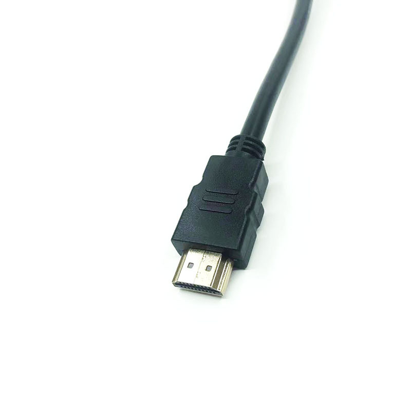 Cabl HDMI 1x2 splitter, 1 conector bărbat către 2 conectori femeie, conductor din cupru, conectori turnați prin injecție, pentru TV și set-top box