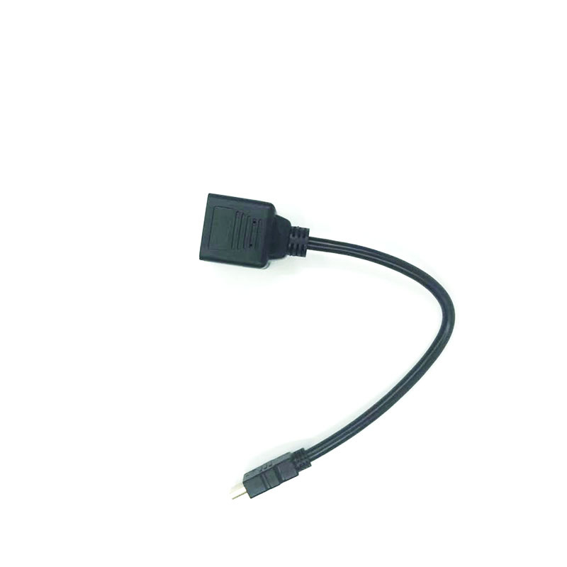 Cabl HDMI 1x2 splitter, 1 conector bărbat către 2 conectori femeie, conductor din cupru, conectori turnați prin injecție, pentru TV și set-top box