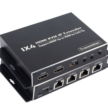 HDMI KVM extender/rasporeditelj 1–4, kabel 200 m, 1920×1080, 1080P60Hz, daljinsko buđenje
