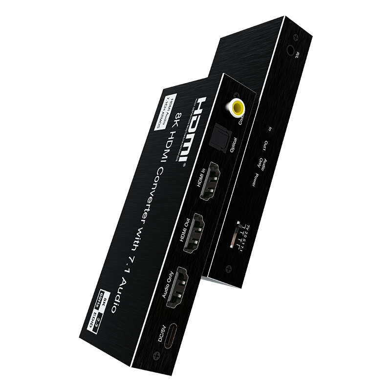 HDMI prekidač i audio ekstraktor - 8K@60Hz, podrška 4K120Hz, HDMI digitalna audio ekstrakcija, daljinsko buđenje, upravljanje napajanjem