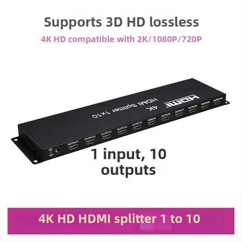 HDMI rozbočovač 1x16, šírka pásma 300MHz, HDMI vstup/výstup, napájanie 12V, prenos až 10 m