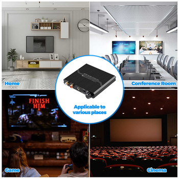 E zeus EZ0226 HDTV audio razdjelnik/pretvarač s dekoderom i kontrolom glasnoće