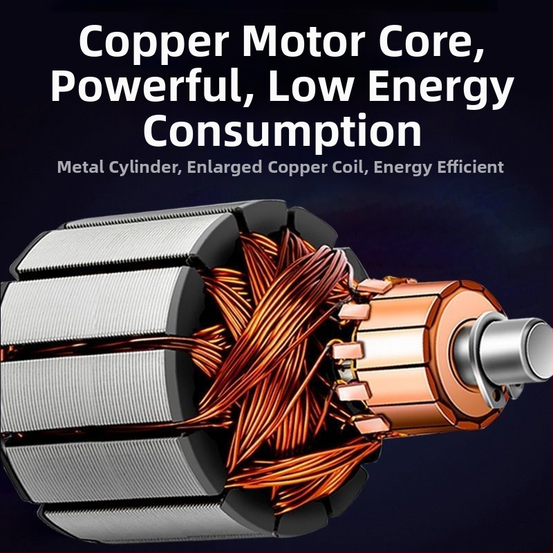 Електрическа помпа за автомобили, двойна цилиндрова, 220W, 12V, презареждаща се, цифров дисплей