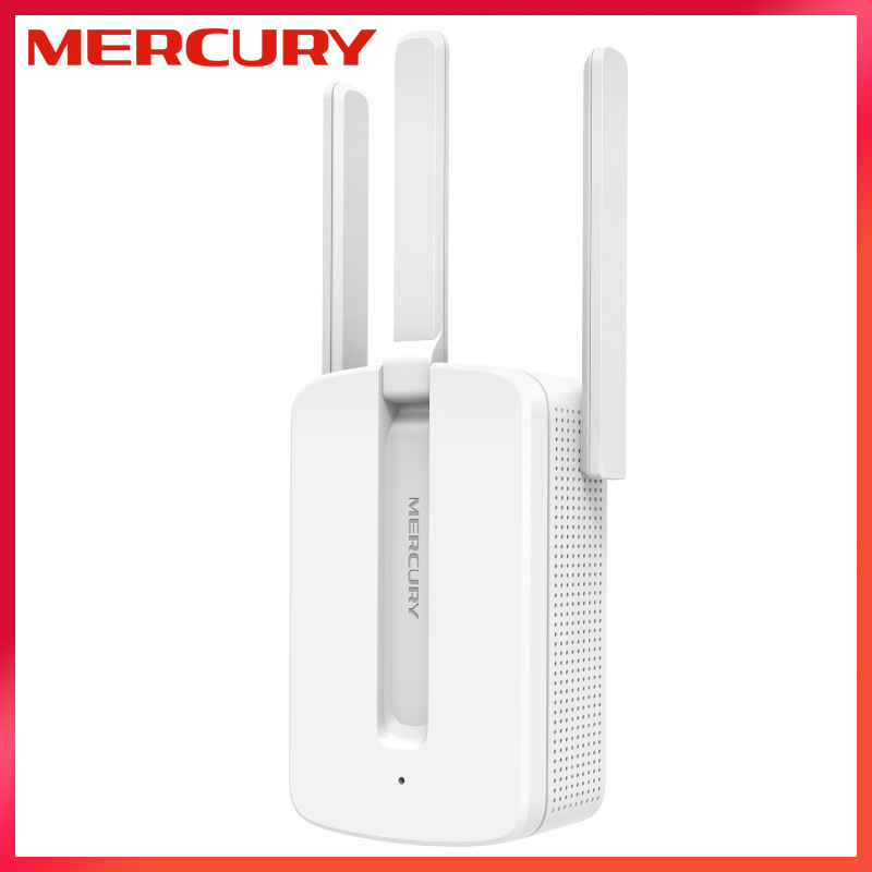 Repetor fără fir Mercury MW310RE - 300 Mbps, 802.11n, pentru rețea de acasă, 100-240V