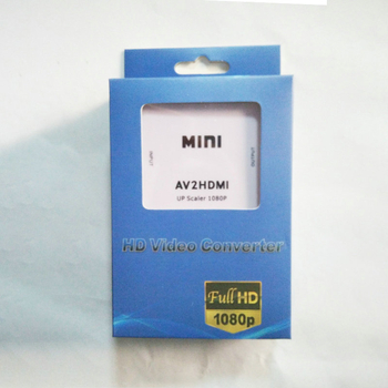 Convertor Mini AV la HDMI, intrare RCA către HDMI, 1080p