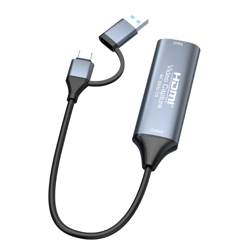 USB 3.0 i Type-C HDMI kartica za hvatanje videa, 4K@30Hz, 5 m kabel