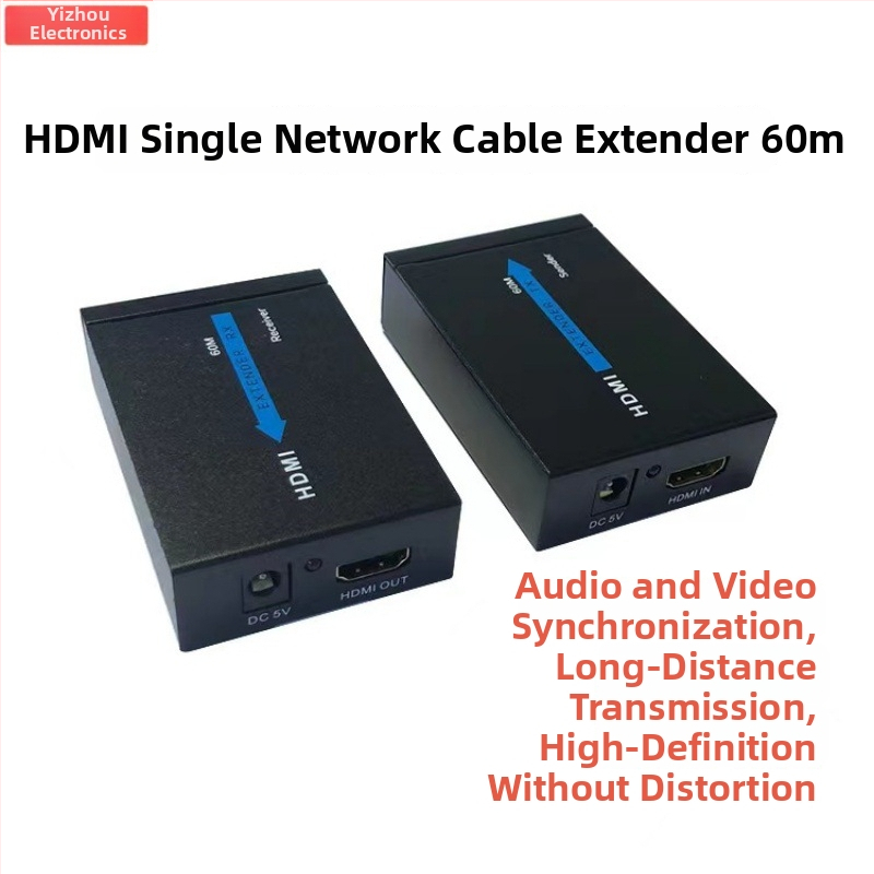 HDMI extender cez RJ45 jedným káblom – Yi Zhou YZ-H020, dosah až 60 m