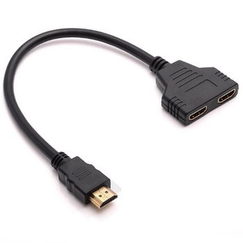 Kαλώδιο HDMI διανομέας 1x2, 1080P, HDMI 1.4, αρσενικό-θηλυκό