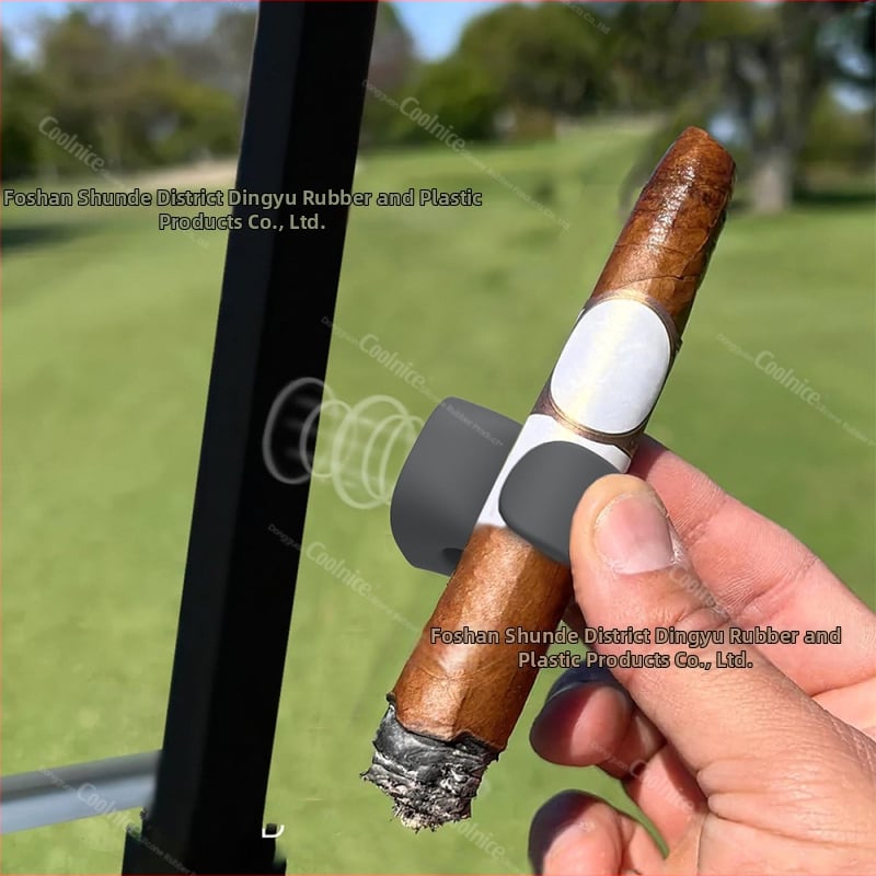 Magnetický držiak na cigáry pre golfový vozík, silikón, s možnosťou vlastného loga