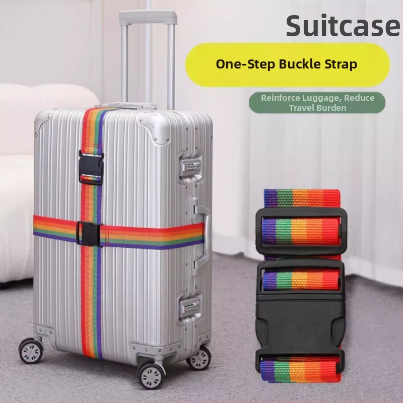 Pojas za jačanje prtljage – platno, zaštita od krađe, prugasti uzorak, marka Peng Yi