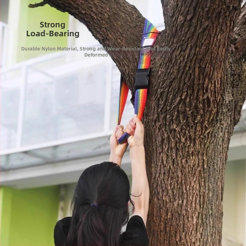 Pojas za jačanje prtljage – platno, zaštita od krađe, prugasti uzorak, marka Peng Yi