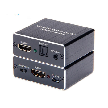 HDMI audio splitter, 4K×2K pri 30 Hz, HDMI na HDMI + 3,5 mm izlaz, model YH-HY20