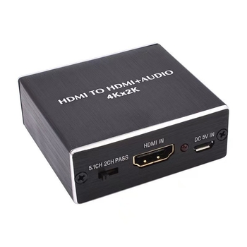HDMI audio splitter, 4K×2K pri 30 Hz, HDMI na HDMI + 3,5 mm izlaz, model YH-HY20