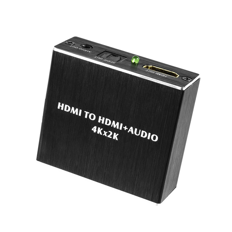 HDMI audio splitter, 4K×2K pri 30 Hz, HDMI na HDMI + 3,5 mm izlaz, model YH-HY20