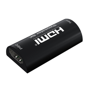 Extender HDMI 8K cu amplificator de semnal, 8K@60Hz, transmisie prin cablu până la 25 m, fără alimentare, protecție la trăsnet, suport pentru daisy-chain