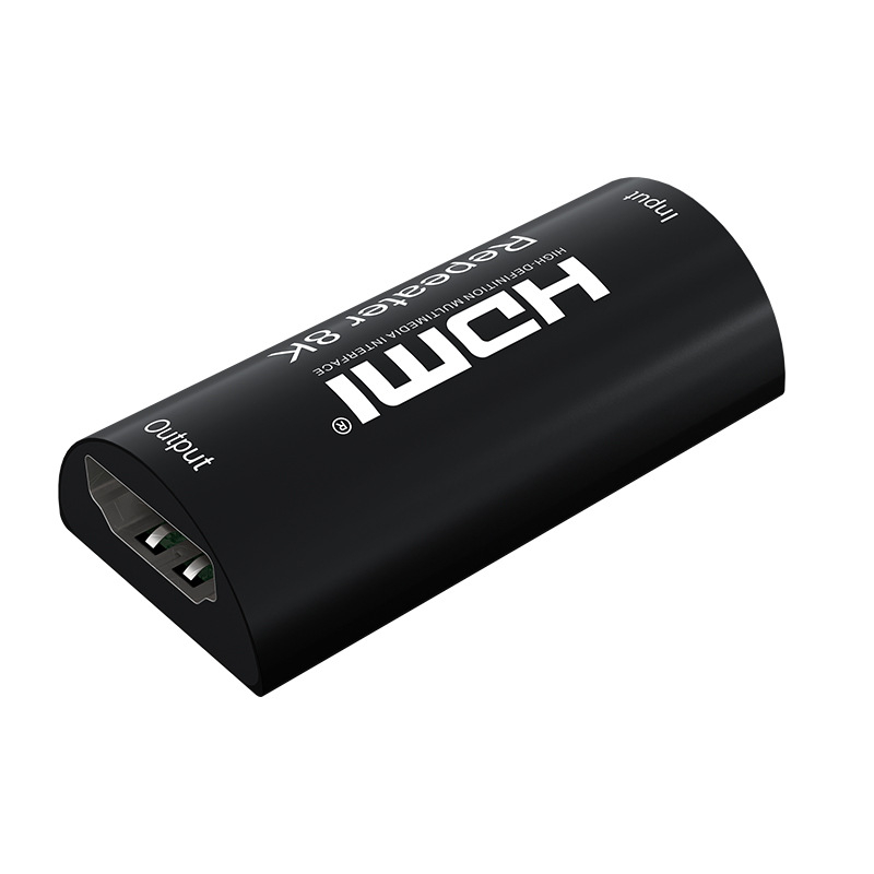 Extender HDMI 8K cu amplificator de semnal, 8K@60Hz, transmisie prin cablu până la 25 m, fără alimentare, protecție la trăsnet, suport pentru daisy-chain