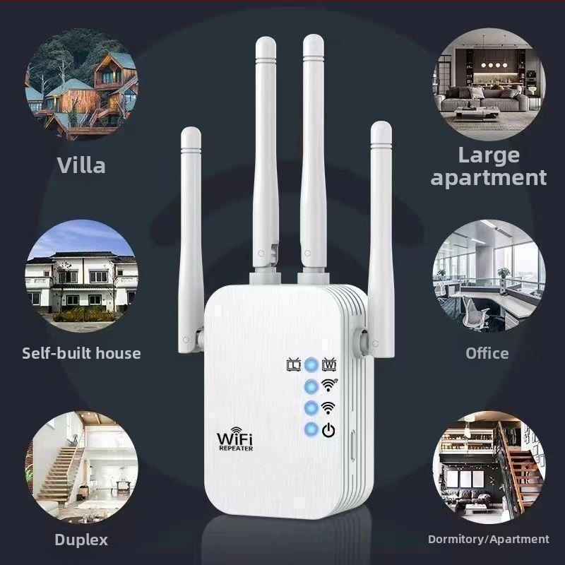 Bežični AP zidni repeater – ponavljač, domet 30 m, 300 Mbps, napajanje 110 V, 802.11n