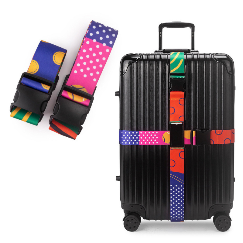 Podesivi kaiš za prtljagu s logom za putovanja, poliester, šifra proizvoda YH20250605, brend YIHONG, funkcija smanjenja težine