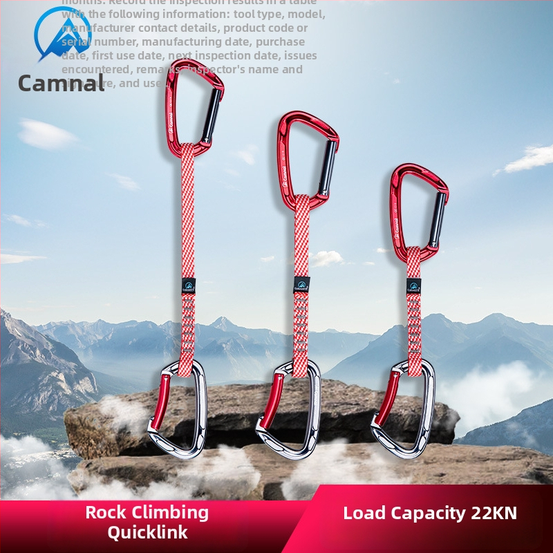 Canle set zaštite za penjanje s brzim zakačivanjem i ploskim remenom – licencirani privatni brend