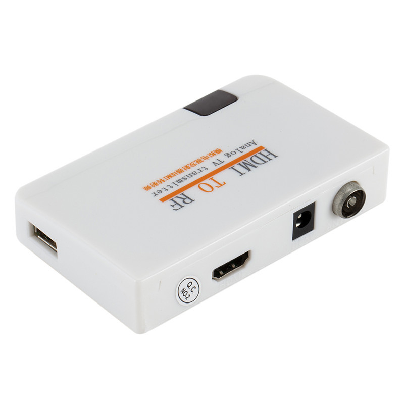 GRWIBEOU HDMI na RF adapter, 1080p, duljina kabela 0,12 m, upravljanje napajanjem podržano, daljinsko buđenje nije podržano