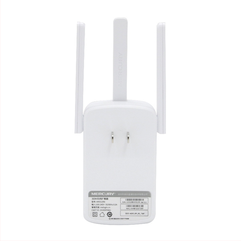 Mercury MW310RE Bezdrôtový opakovač, 300 Mbps, 802.11n, pre malé bývanie