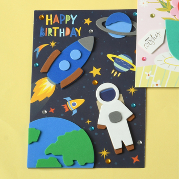 Σετ DIY για ευχετήριες κάρτες - χειροποίητο χαρτί, γενικές περιστάσεις, στυλ φρέσκο και απλό