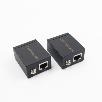 Extender VGA 60m cu amplificator de semnal, protecţie la fulger, anti-static, transmisie HD