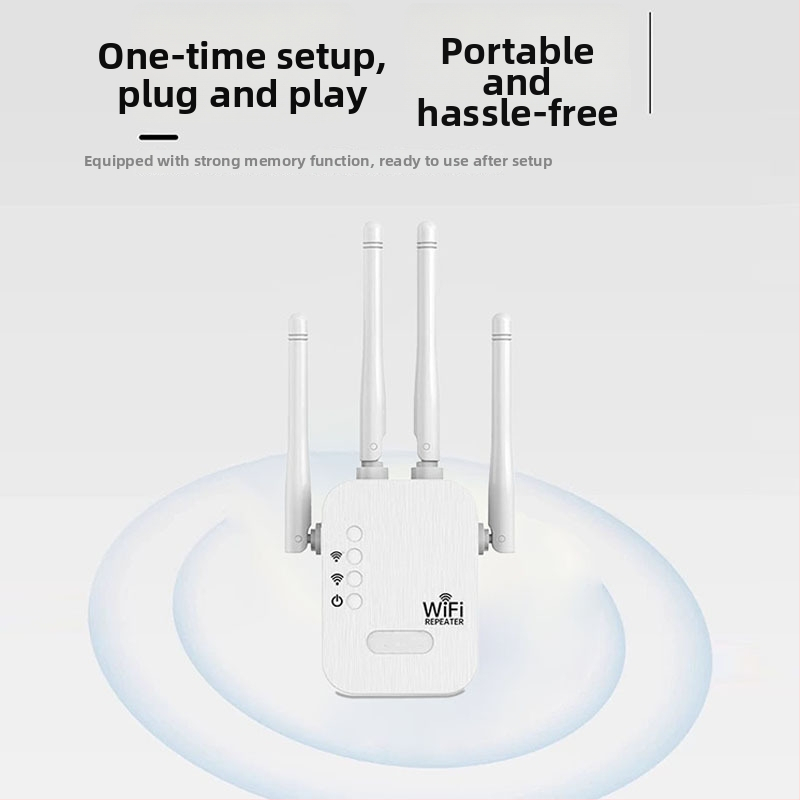 WiFi zosilňovač signálu pre domáce použitie (Značka: Kuichan factory store; Model: Wifi signal amplifier; Rýchlosť: 1000 Mbps alebo viac)