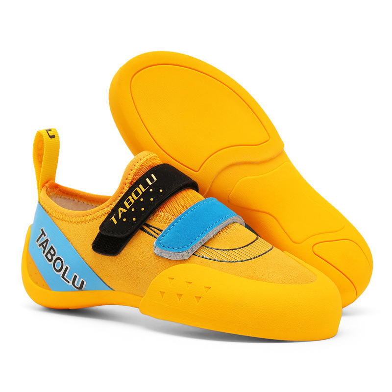 Παπούτσια αναρρίχησης για εσωτερική προπόνηση, unisex, για αρχάριους, σόλα vulkanizirana, άνω μέρος: τεχνητό δέρμα