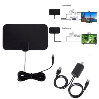 Unutarnja HD digitalna antena za TV sa pojačalom, model YT13